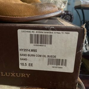 Men’s 10.5 Lucchese boots